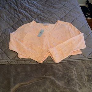 NWT Pink Loft Sweater - Medium